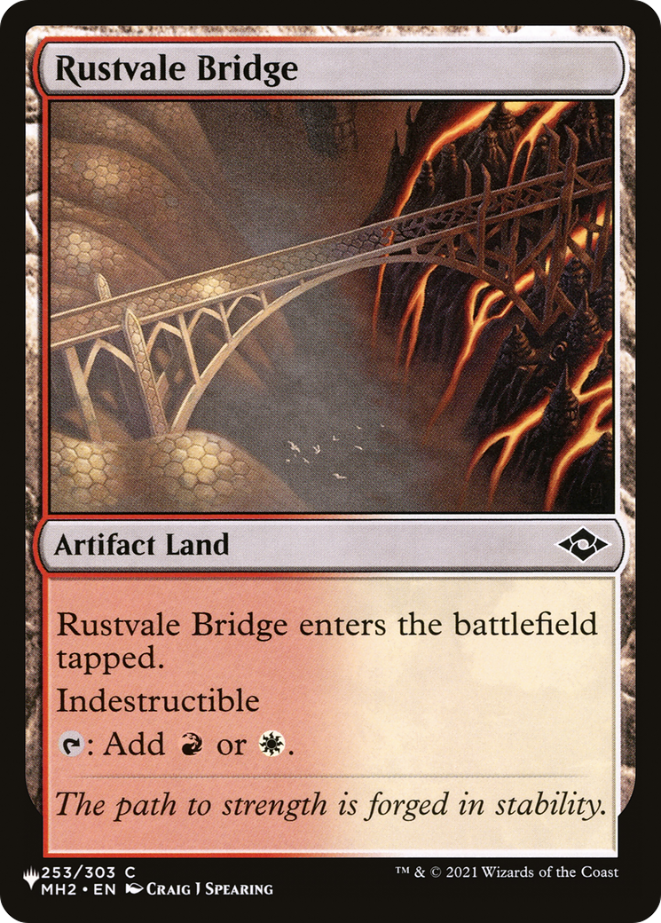 Rustvale Bridge [The List Reprints] | Rock City Comics