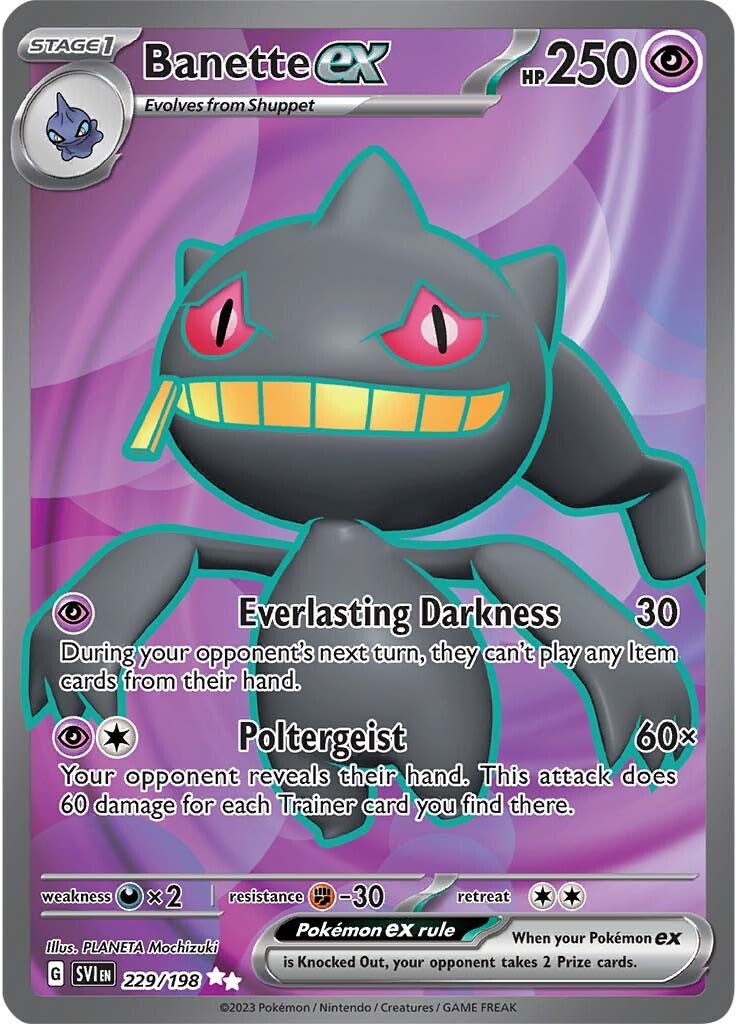 Banette ex (229/198) [Scarlet & Violet: Base Set] | Rock City Comics