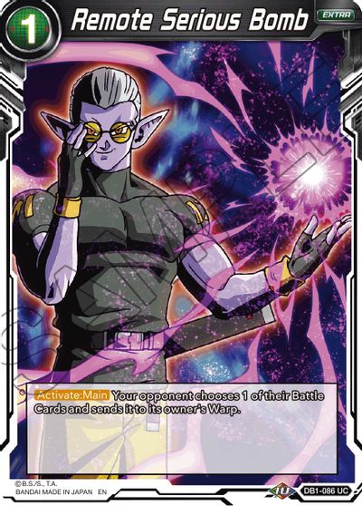 Remote Serious Bomb (Reprint) (DB1-086) [Battle Evolution Booster] | Rock City Comics