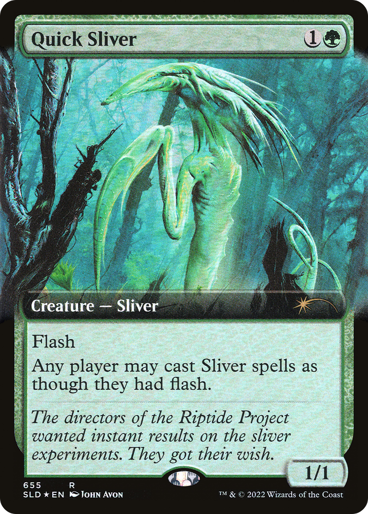 Quick Sliver (Extended Art) [Secret Lair Drop Promos] | Rock City Comics