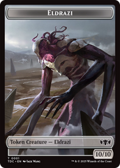 Eldrazi // Citizen Double-Sided Token [Tarkir: Dragonstorm Commander Tokens] | Rock City Comics