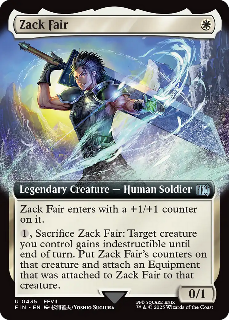 Zack Fair (Extended Art) [FINAL FANTASY] | Rock City Comics