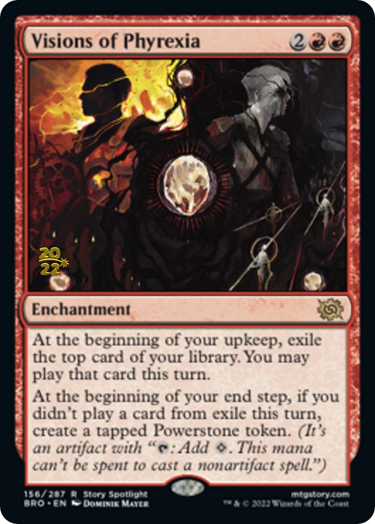 Visions of Phyrexia [The Brothers' War Prerelease Promos] | Rock City Comics