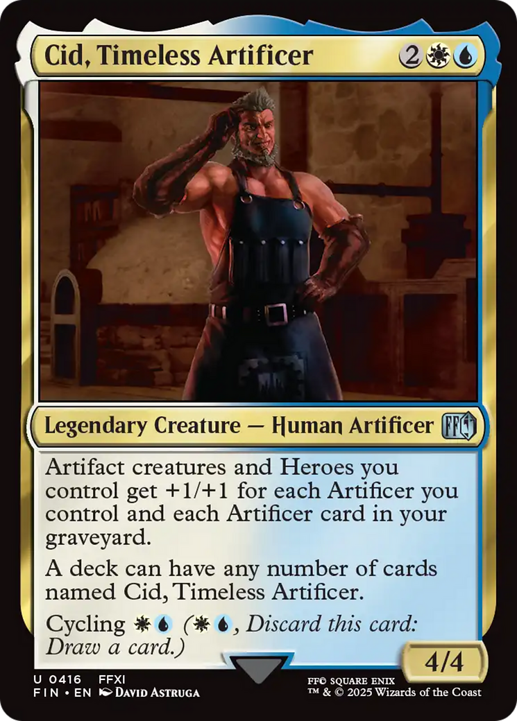 Cid, Timeless Artificer (0416) [FINAL FANTASY] | Rock City Comics