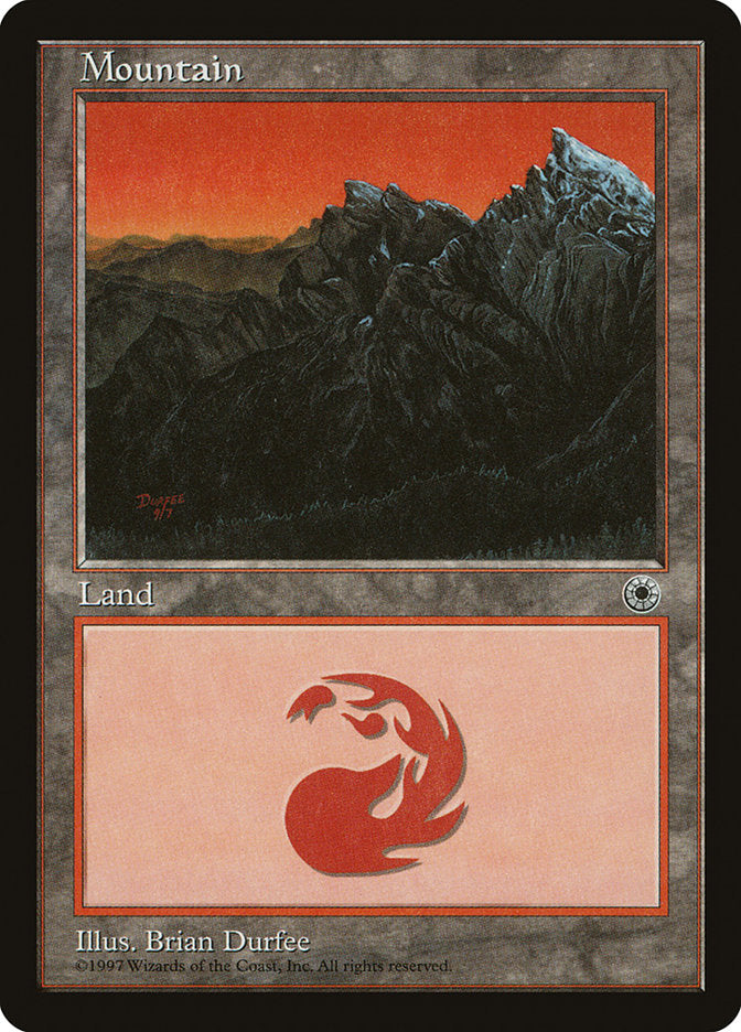 Mountain (9/7 Signature / No Peak on Left) [Portal] | Rock City Comics