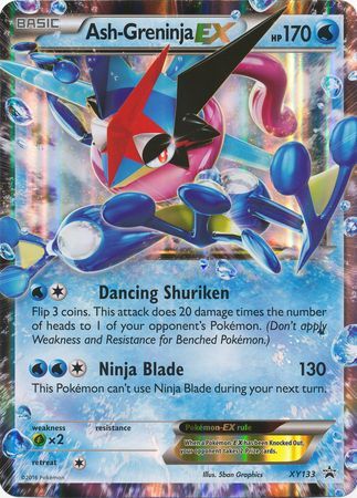 Ash-Greninja EX (XY133) (Jumbo Card) [XY: Black Star Promos] | Rock City Comics