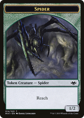 Shapeshifter // Spider Double-Sided Token [Modern Horizons Tokens] | Rock City Comics