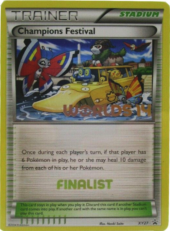 Champions Festival (XY27) (2014 Finalist) [XY: Black Star Promos] | Rock City Comics