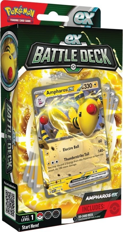 Ex Battle Deck (Ampharos ex) | Rock City Comics