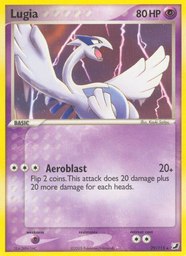 Lugia (29/115) (Theme Deck Exclusive) [EX: Unseen Forces] | Rock City Comics