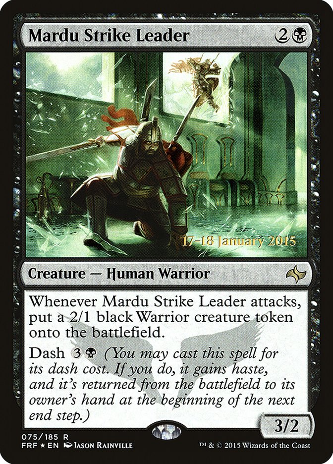 Mardu Strike Leader [Fate Reforged Prerelease Promos] | Rock City Comics