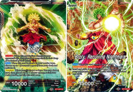 Broly // Broly, Recurring Nightmare (BT7-002) [Assault of the Saiyans] | Rock City Comics