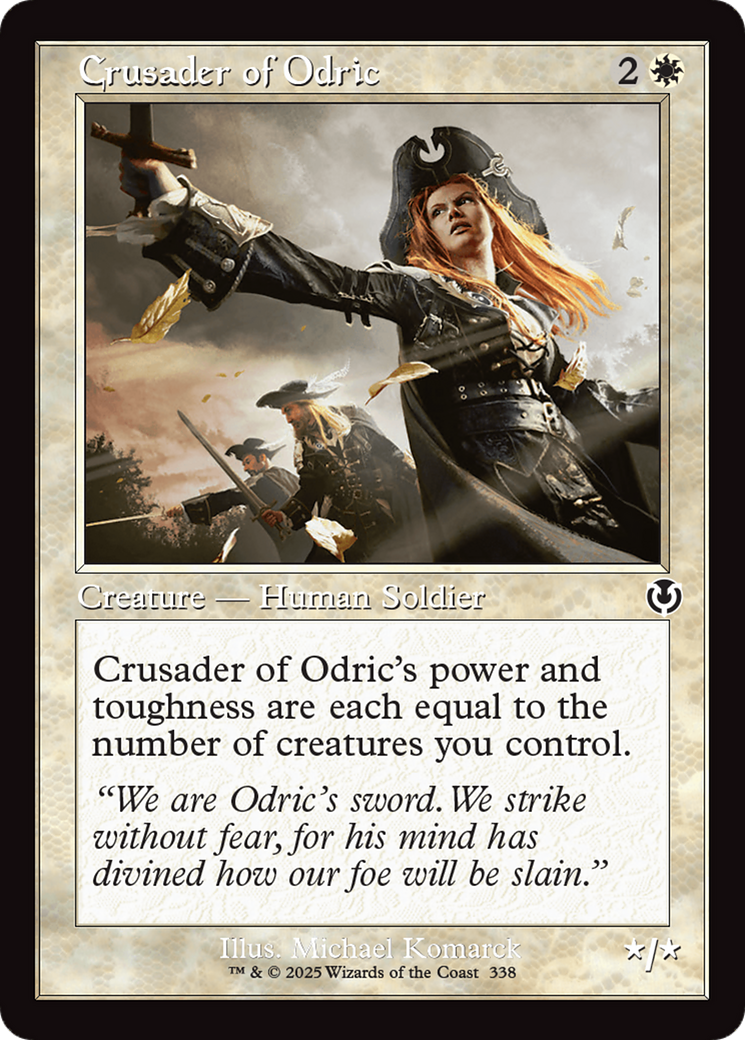 Crusader of Odric (Retro Frame) [Innistrad Remastered] | Rock City Comics