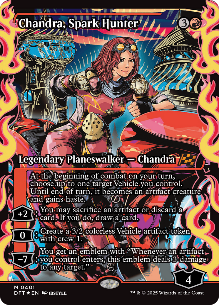 Chandra, Spark Hunter (Showcase) [Aetherdrift] | Rock City Comics