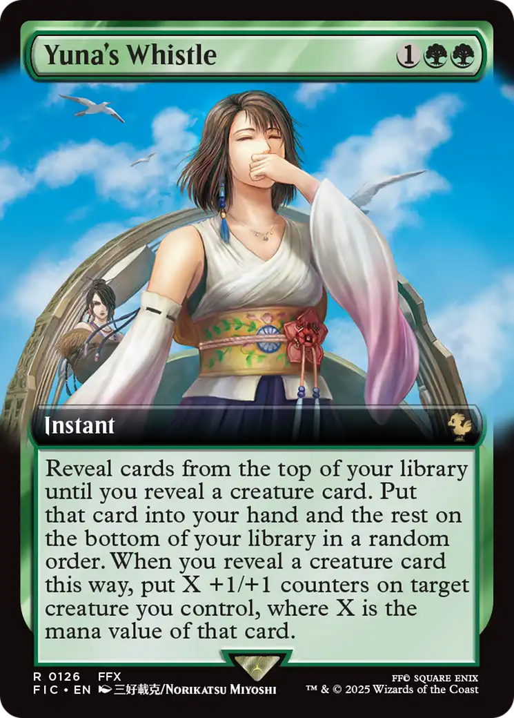 Yuna's Whistle (Extended Art) [FINAL FANTASY Commander] | Rock City Comics