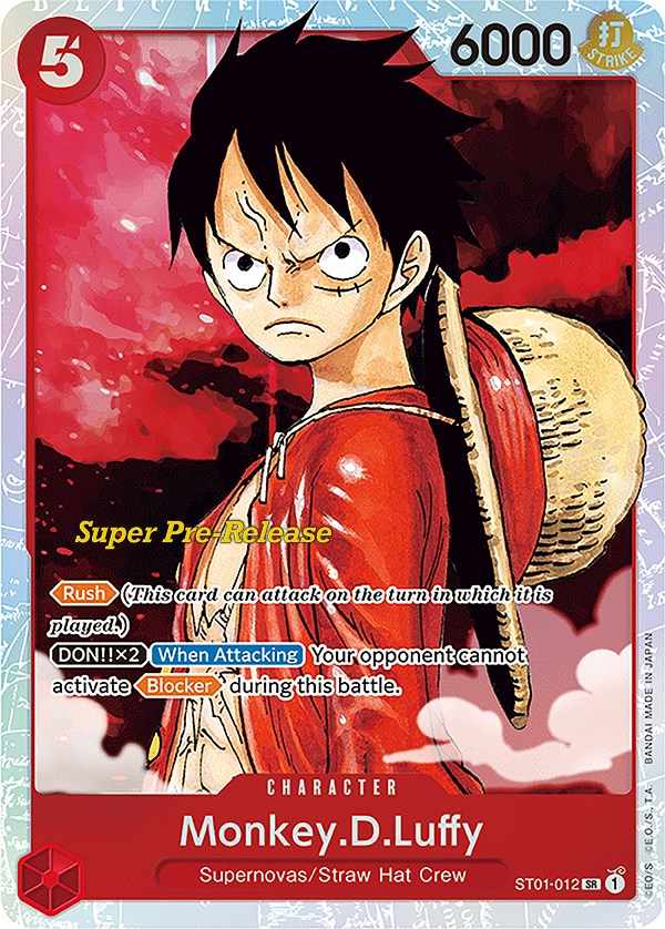 Monkey.D.Luffy (012) [Super Pre-Release Starter Deck: Straw Hat Crew] | Rock City Comics