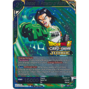 Android 17, Protector of Wildlife (BT8-120) [Judge Promotion Cards] | Rock City Comics