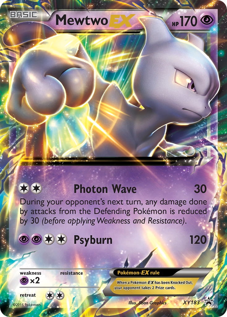 Mewtwo EX (XY183) [XY: Black Star Promos] | Rock City Comics