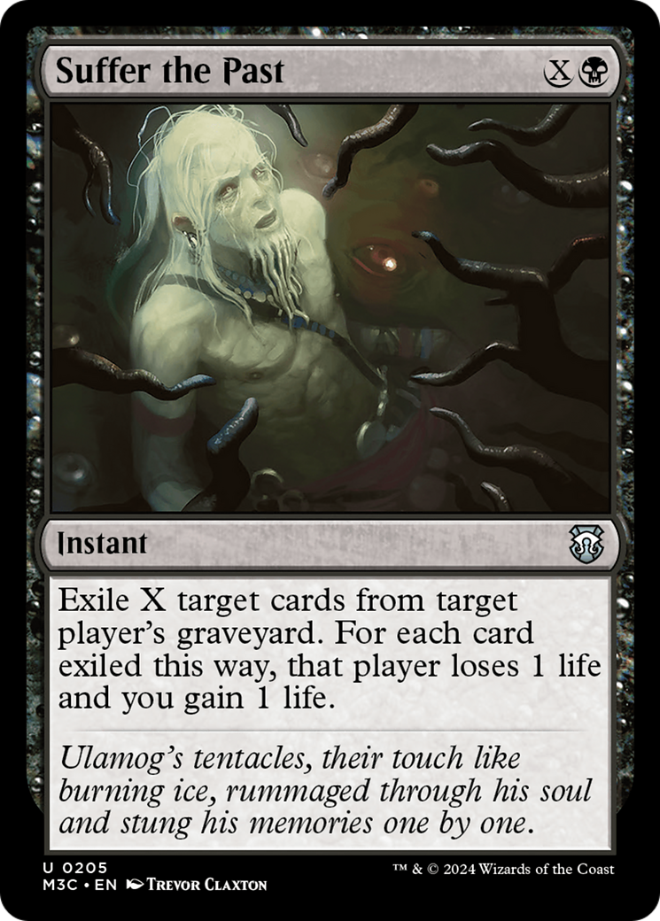 Suffer the Past (Ripple Foil) [Modern Horizons 3 Commander] | Rock City Comics