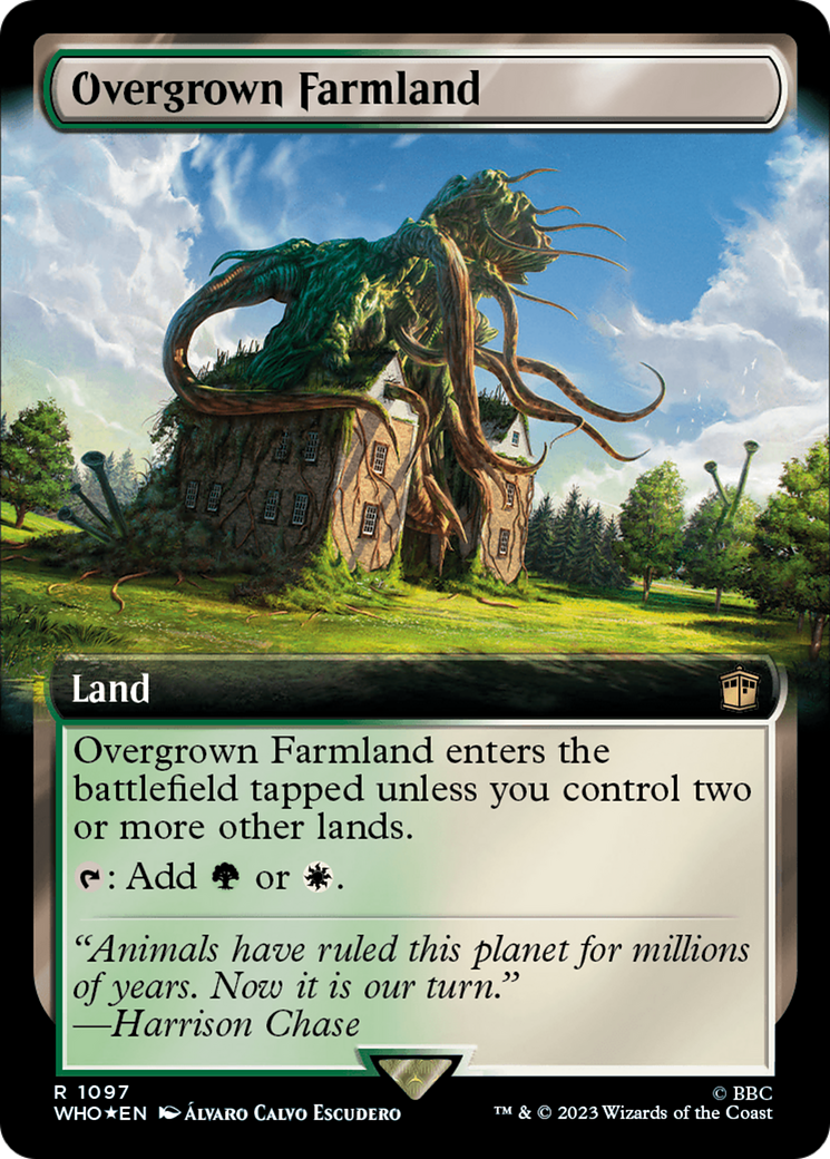 Overgrown Farmland (Extended Art) (Surge Foil) [Doctor Who] | Rock City Comics