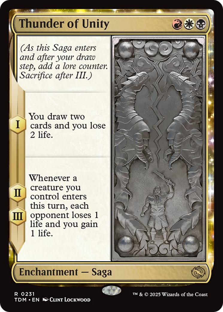 Thunder of Unity [Tarkir: Dragonstorm] | Rock City Comics