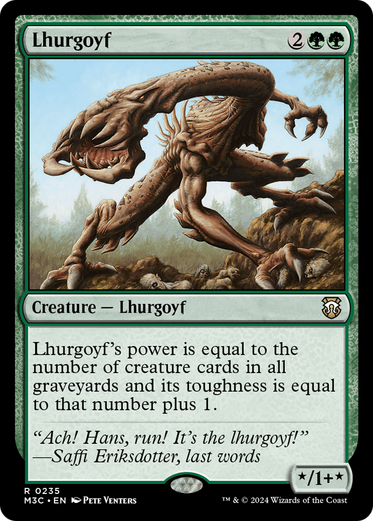 Lhurgoyf [Modern Horizons 3 Commander] | Rock City Comics