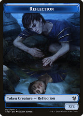 Human Soldier // Reflection Double-Sided Token [Theros Beyond Death Tokens] | Rock City Comics