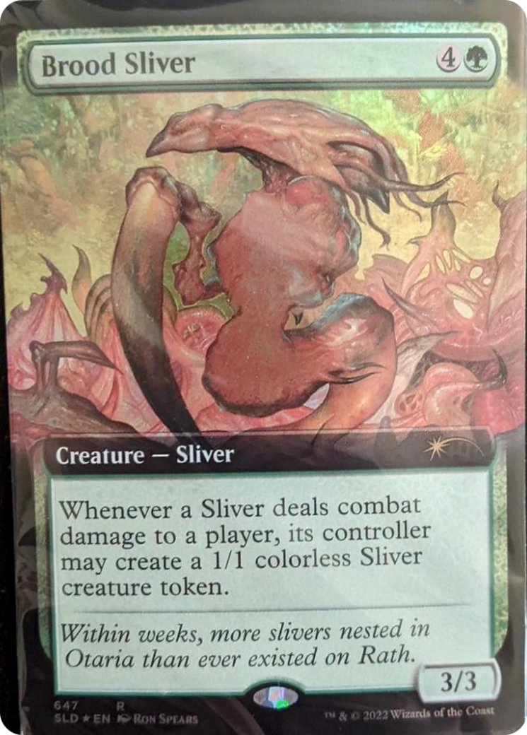 Brood Sliver (Extended Art) [Secret Lair Drop Promos] | Rock City Comics