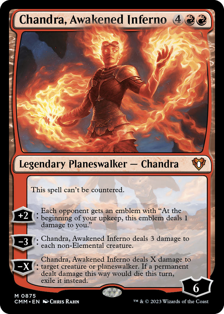 Chandra, Awakened Inferno [Commander Masters] | Rock City Comics