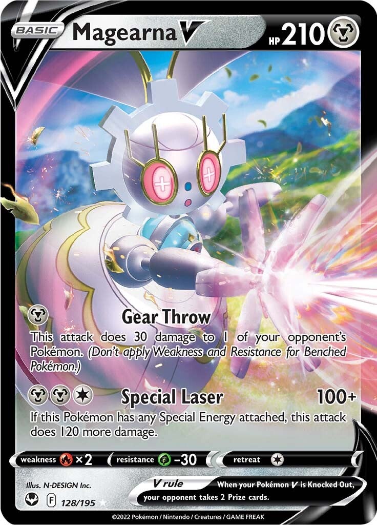 Magearna V (128/195) [Sword & Shield: Silver Tempest] | Rock City Comics