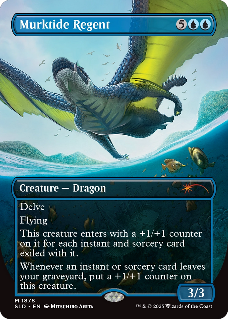 Murktide Regent (Rainbow Foil) [Secret Lair Drop Series] | Rock City Comics