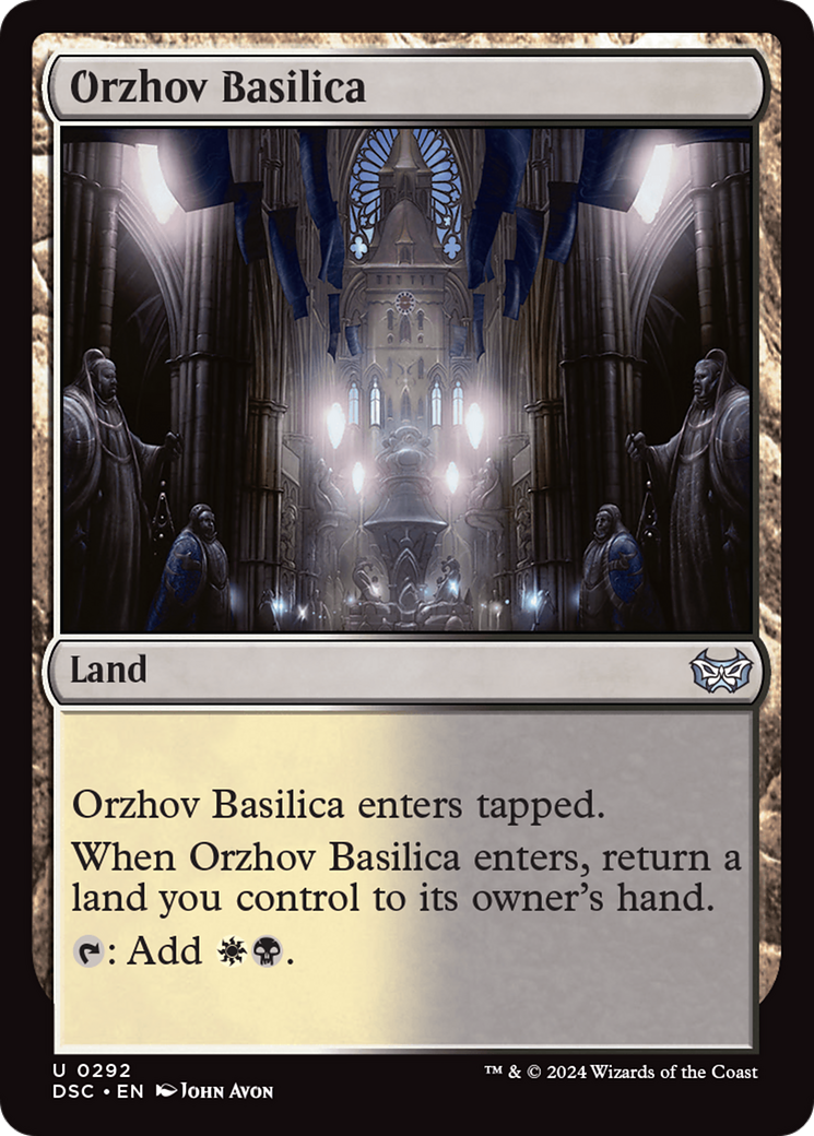 Orzhov Basilica [Duskmourn: House of Horror Commander] | Rock City Comics