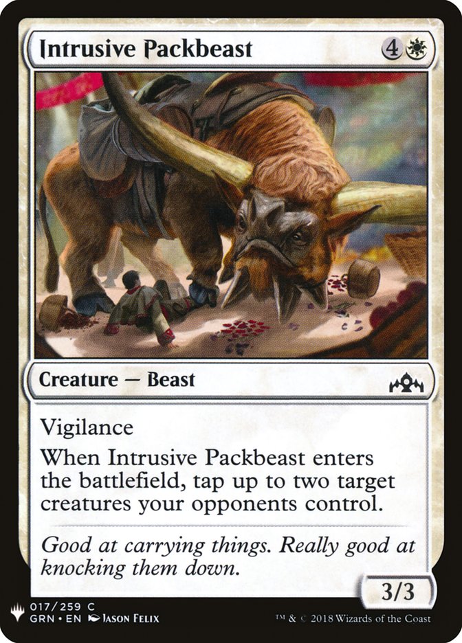 Intrusive Packbeast [Mystery Booster] | Rock City Comics