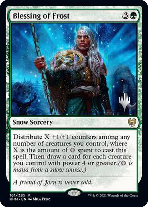 Blessing of Frost (Promo Pack) [Kaldheim Promos] | Rock City Comics