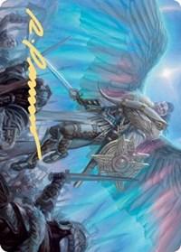 Resplendent Marshal Art Card (Gold-Stamped Signature) [Kaldheim Art Series] | Rock City Comics