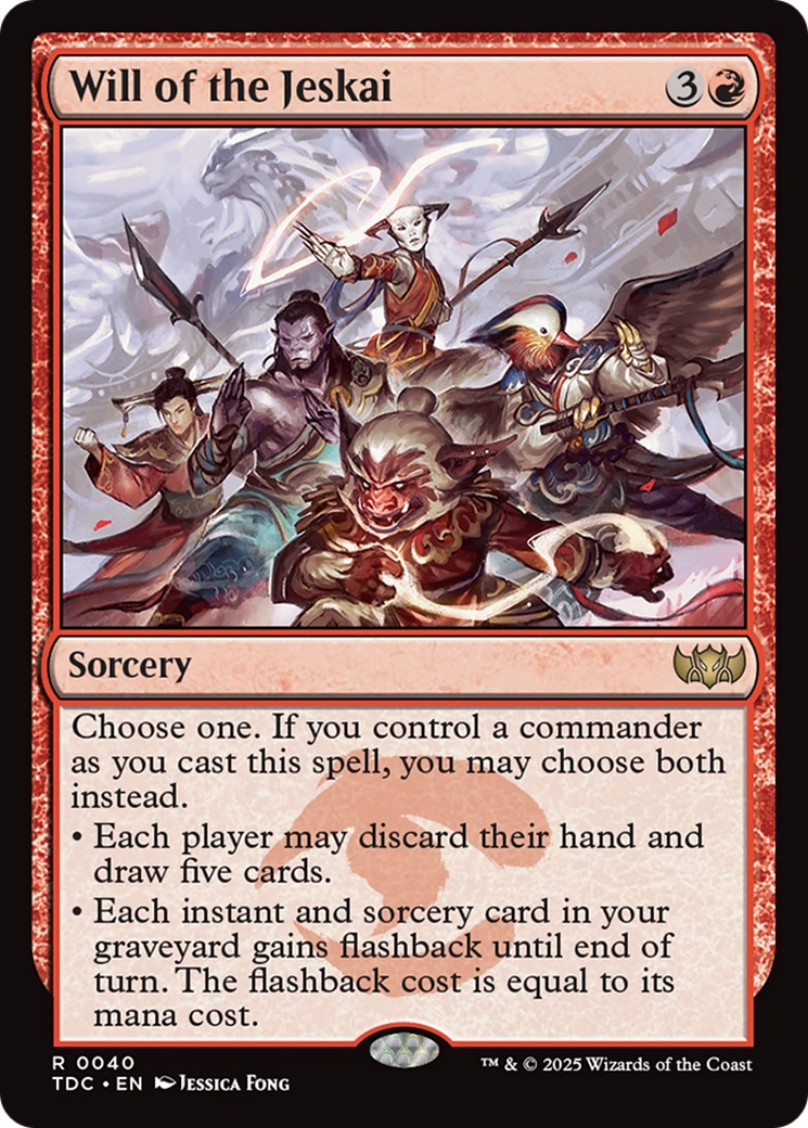 Will of the Jeskai [Tarkir: Dragonstorm Commander] | Rock City Comics