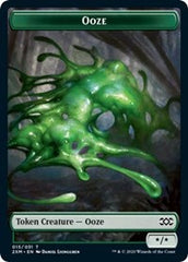 Ooze // Wurm (030) Double-Sided Token [Double Masters Tokens] | Rock City Comics