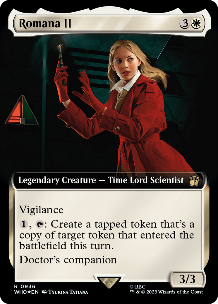 Romana II (Extended Art) (Surge Foil) [Doctor Who] | Rock City Comics