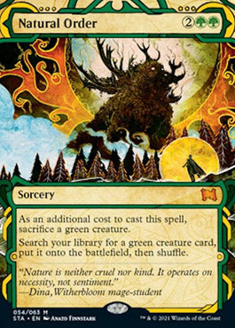 Natural Order (Foil Etched) [Strixhaven: Mystical Archive] | Rock City Comics