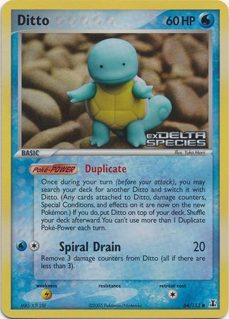 Ditto (64/113) (Stamped) [EX: Delta Species] | Rock City Comics