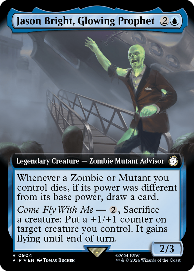 Jason Bright, Glowing Prophet (Extended Art) (Surge Foil) [Fallout] | Rock City Comics