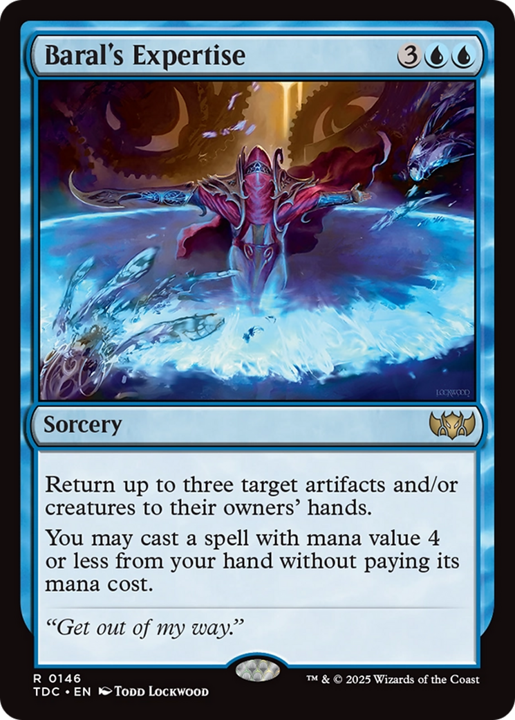 Baral's Expertise [Tarkir: Dragonstorm Commander] | Rock City Comics