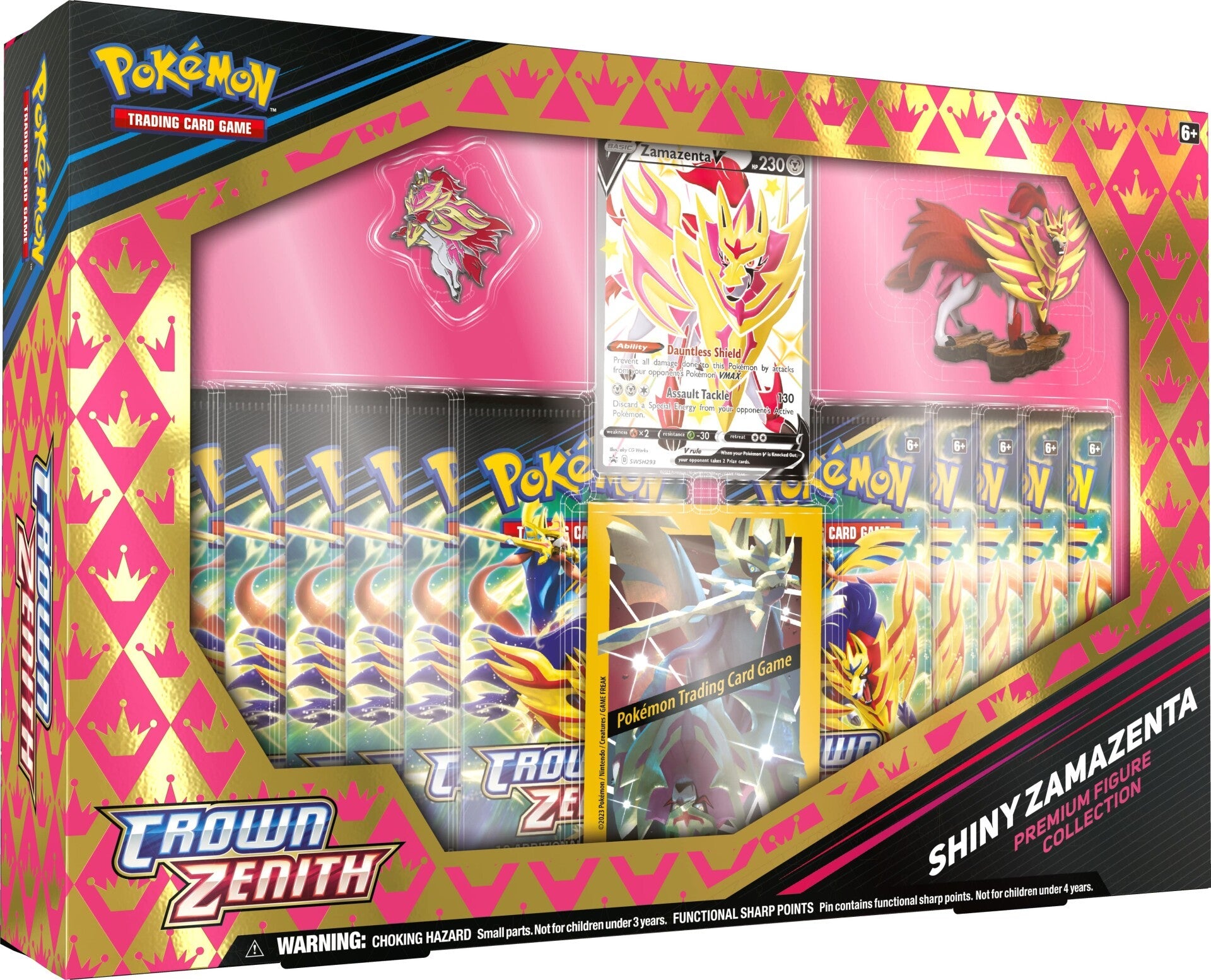 Sword & Shield: Crown Zenith - Premium Figure Collection (Shiny Zamazenta) | Rock City Comics