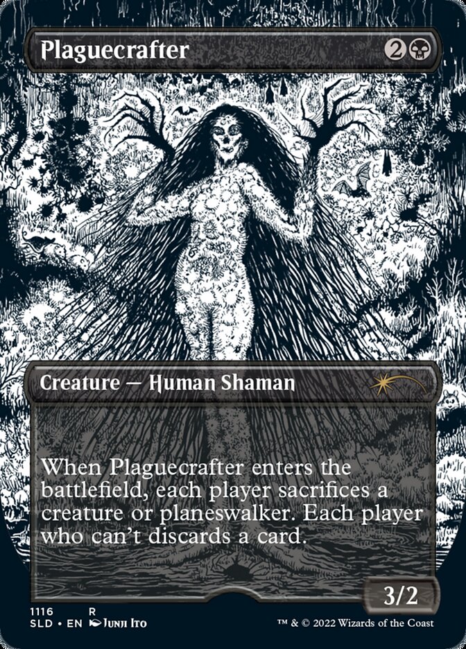 Plaguecrafter (Borderless Etched Foil) [Secret Lair Drop Series] | Rock City Comics