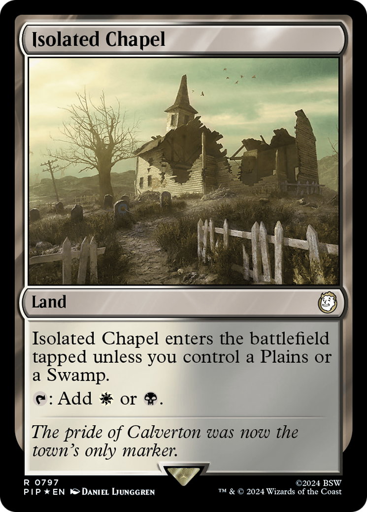 Isolated Chapel (Surge Foil) [Fallout] | Rock City Comics