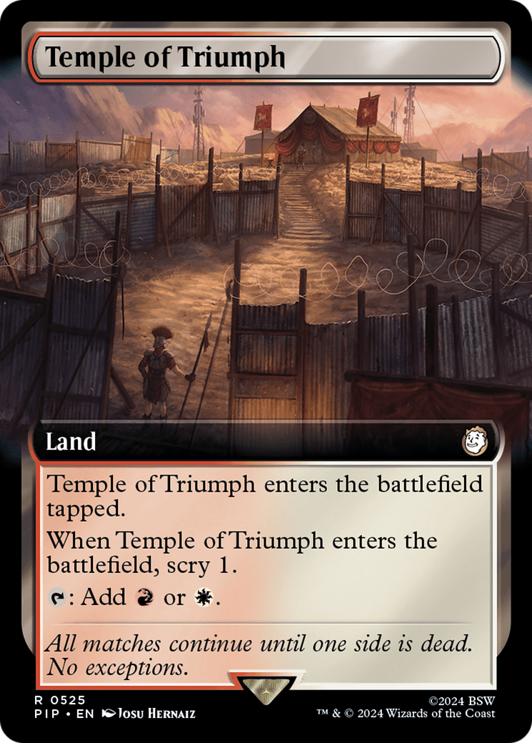 Temple of Triumph (Extended Art) [Fallout] | Rock City Comics