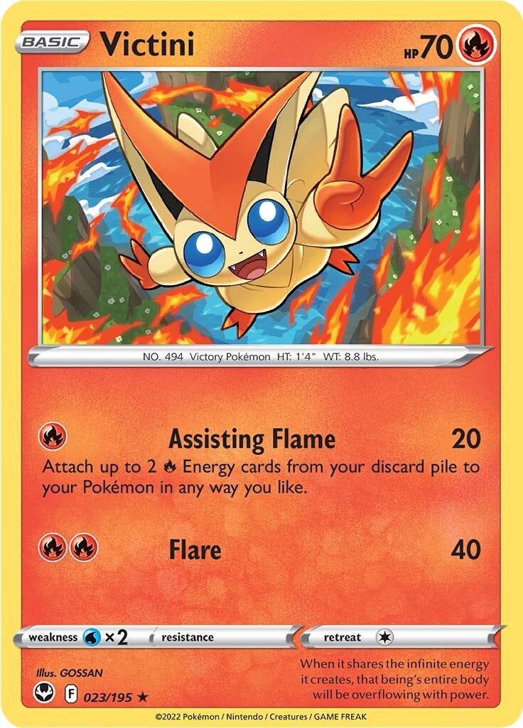 Victini (023/195) [Sword & Shield: Silver Tempest] | Rock City Comics