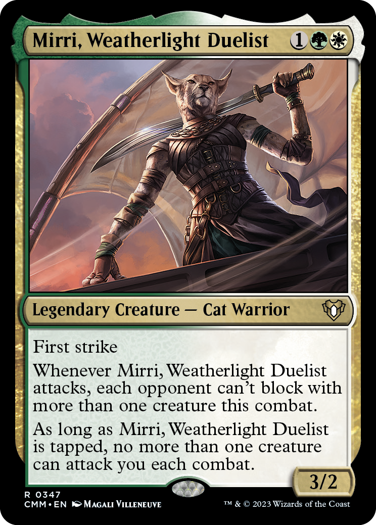 Mirri, Weatherlight Duelist [Commander Masters] | Rock City Comics