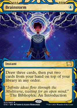 Brainstorm (Foil Etched) [Strixhaven: School of Mages Mystical Archive] | Rock City Comics