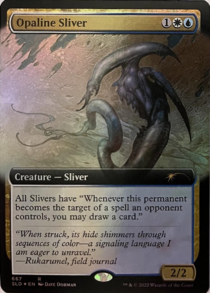 Opaline Sliver (Extended Art) [Secret Lair Drop Promos] | Rock City Comics